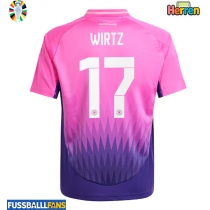 Deutschland Florian Wirtz #17 Auswärtstrikot EM 2024 Kurzarm